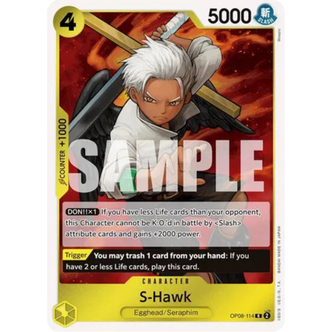 S-Hawk (OP08-114) - Two Legends Foil