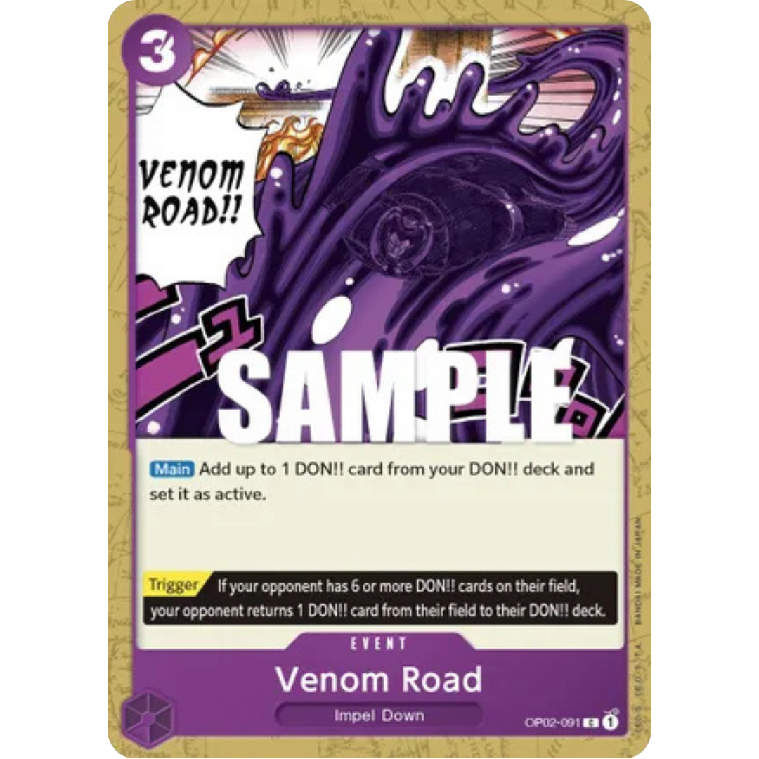 Venom Road (OP02-091) - Paramount War