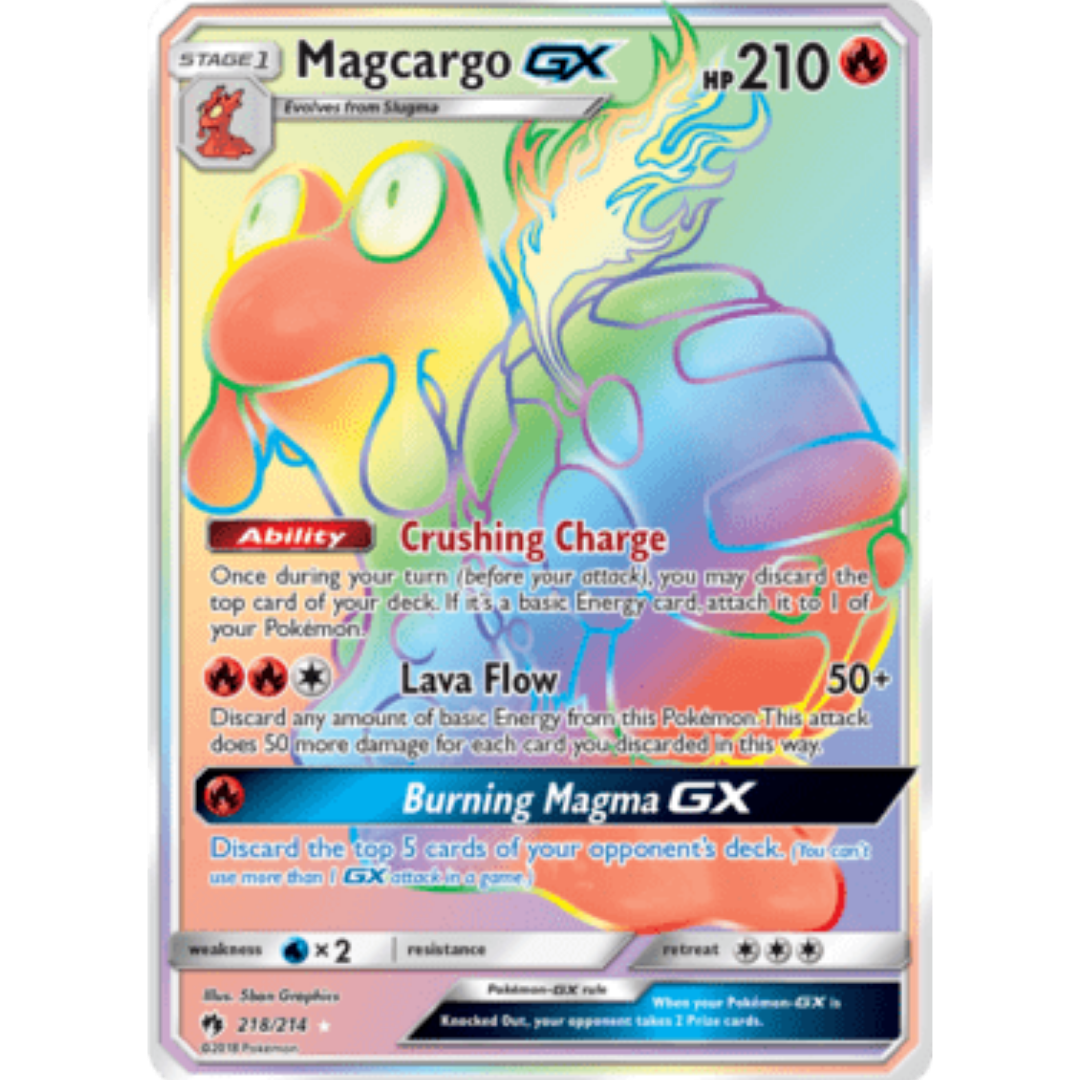 Magcargo GX (Secret) - Holofoil SM Lost Thunder - Secret Rare