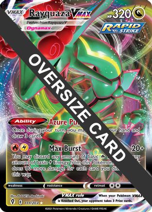 Rayquaza VMAX - 111/203/203 - Holofoil Jumbo Cards - Promo