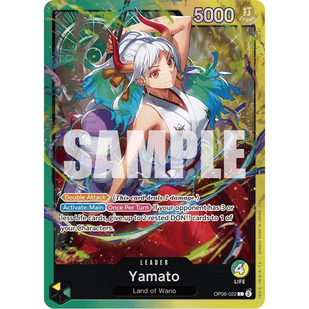 Yamato (OP06-022) (OP06-022) - Starter Deck 28: GREEN/YELLOW Yamato Foil