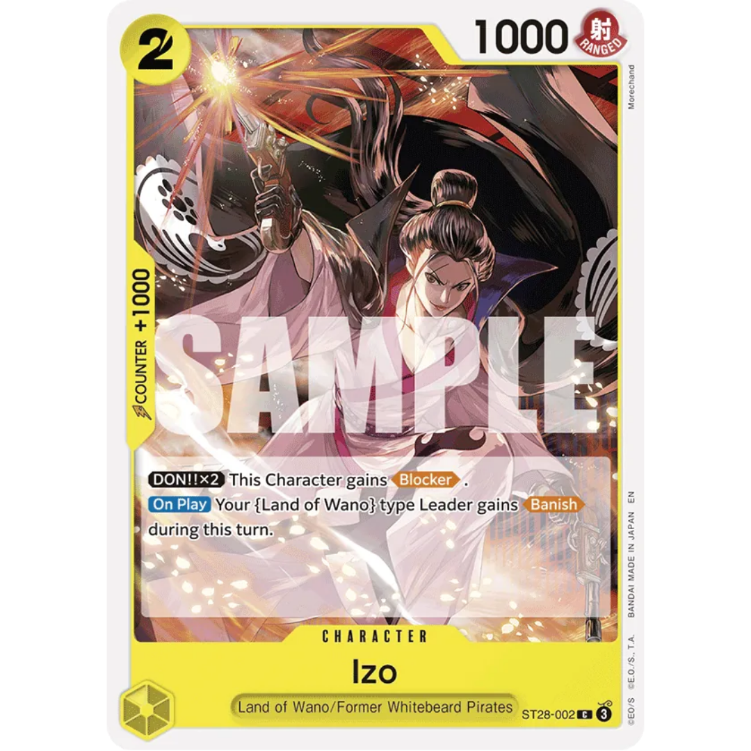Izo (ST28-002) - Starter Deck 28: GREEN/YELLOW Yamato