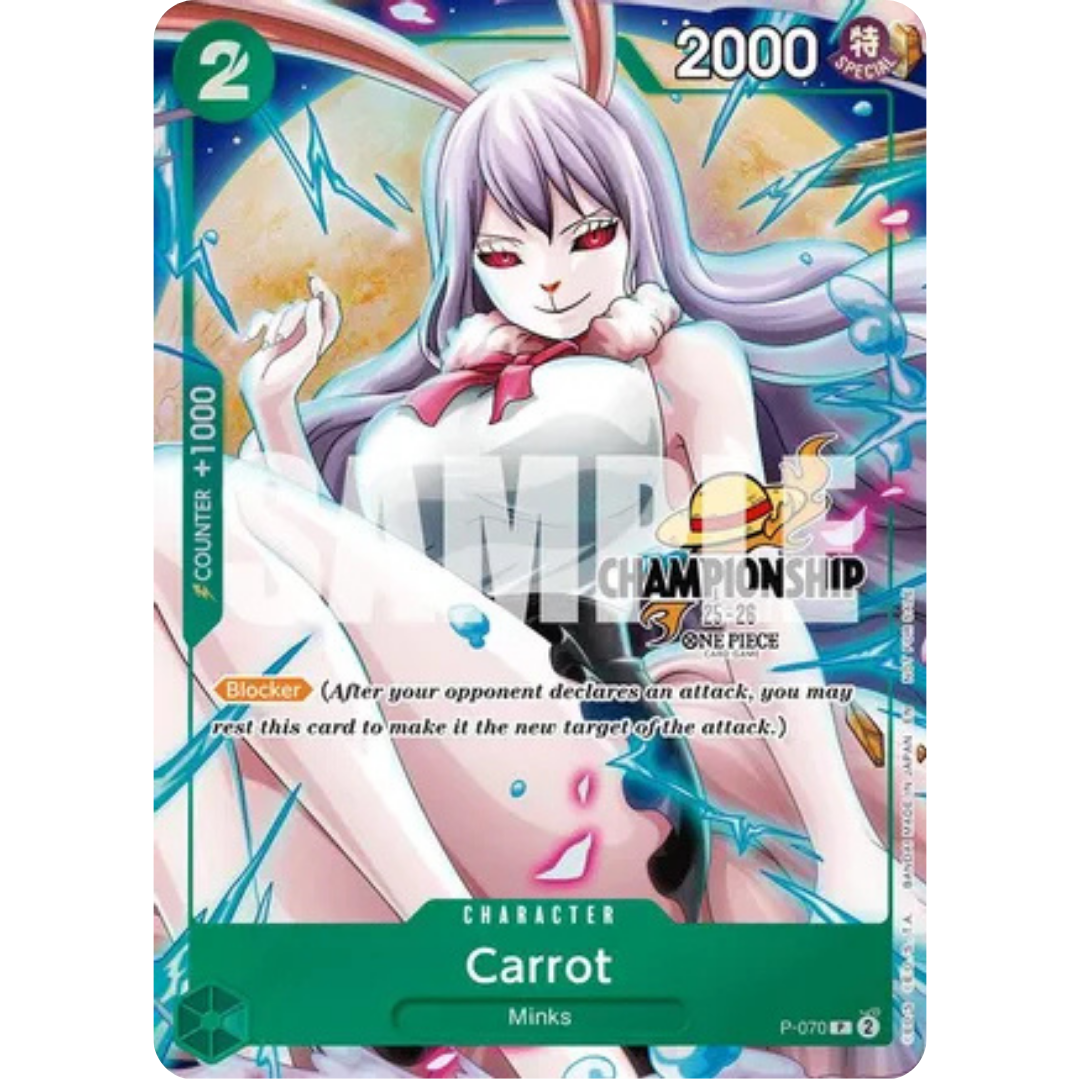 Carrot (CS 25-26 Event Pack Finalist Ver.) (P-070) - One Piece Promotion Cards Foil