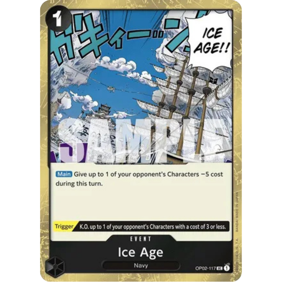 Ice Age (Jolly Roger Foil) (OP02-117) - Premium Booster -The Best- Foil