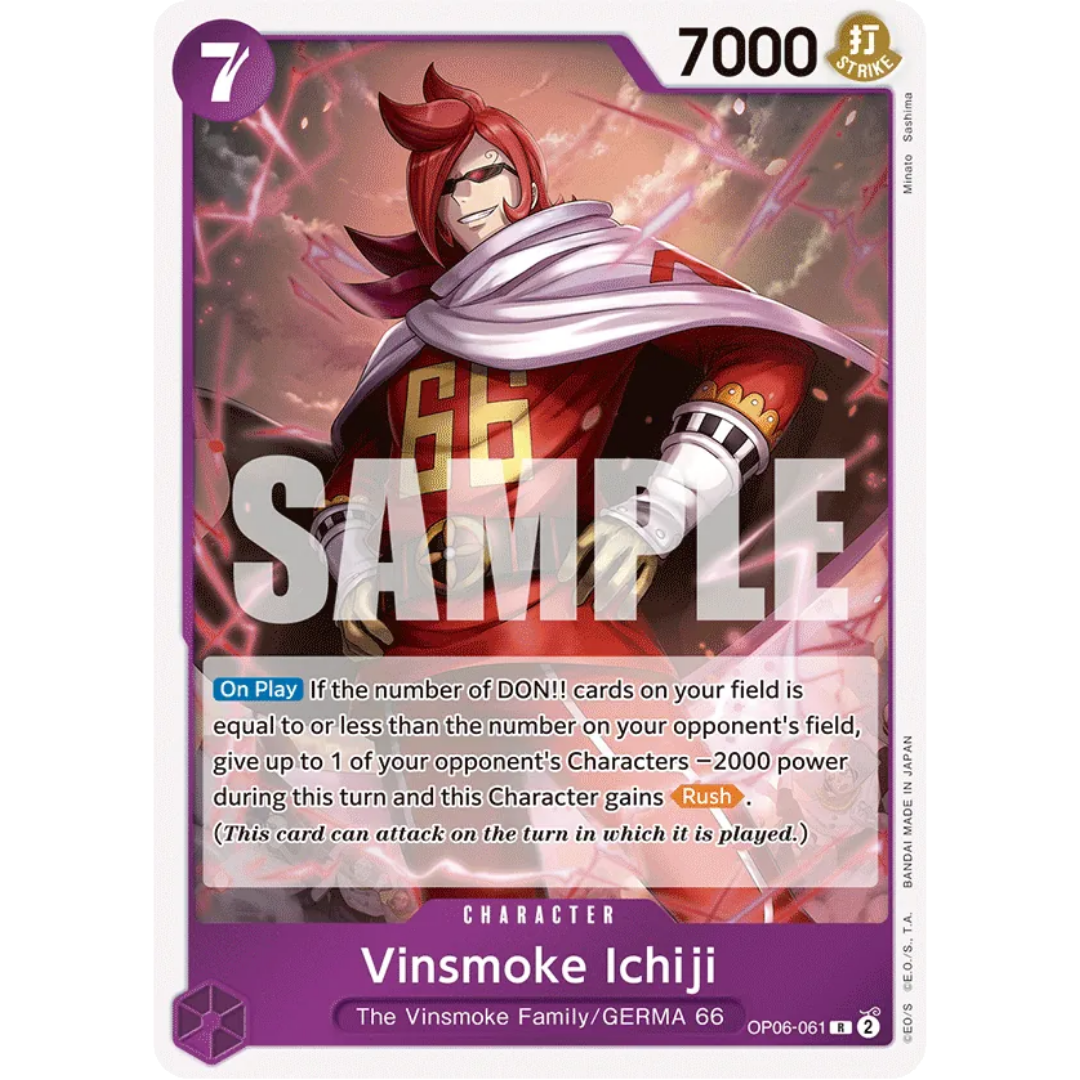 Vinsmoke Ichiji (061) (OP06-061) - Wings of the Captain Foil