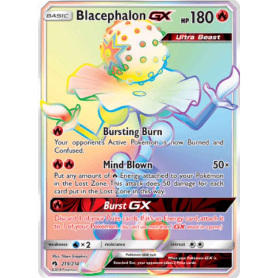 Blacephalon GX (Secret) - Holofoil SM Lost Thunder - Secret Rare