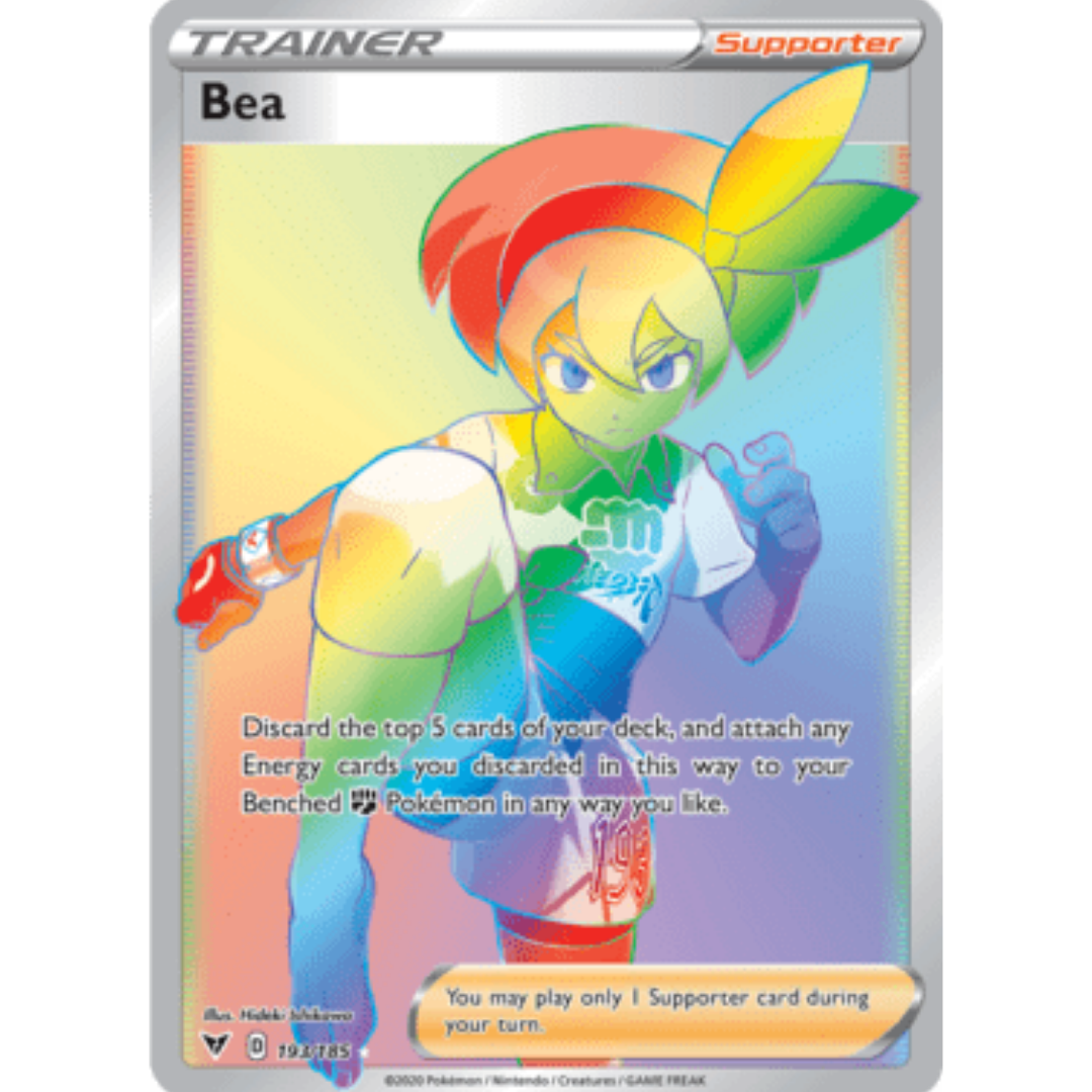 Bea (Secret) 193 - Holofoil SWSH04 Vivid Voltage - Secret Rare