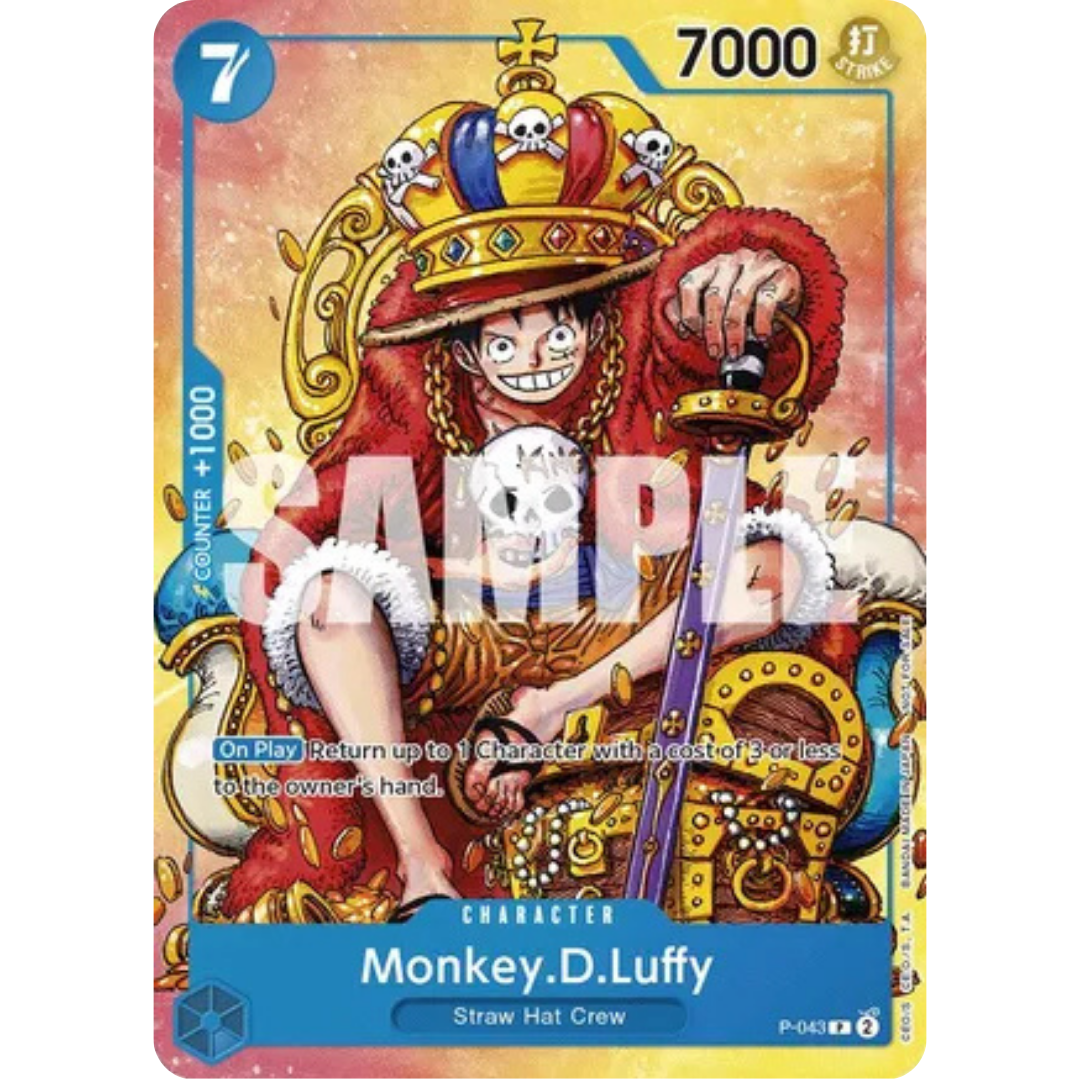 Monkey.D.Luffy (Convention Promo 2024) (P-043) - One Piece Promotion Cards Foil