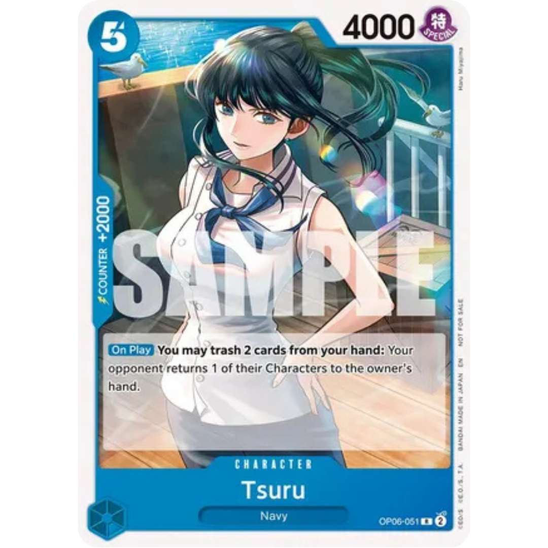 Tsuru (Tournament Pack 2025 Vol. 4) (OP06-051) - One Piece Promotion Cards