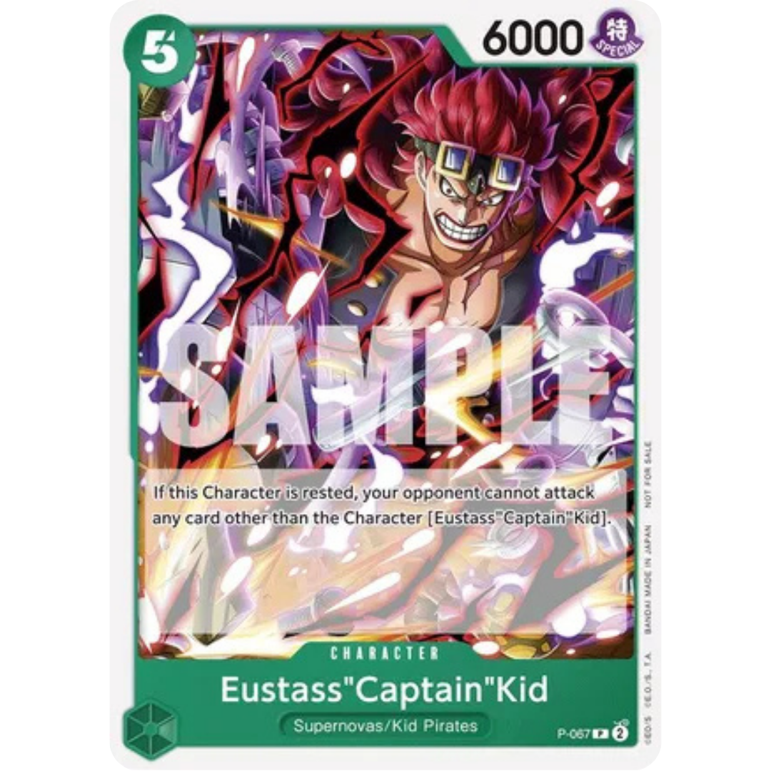 Eustass"Captain"Kid (OP-07 Pre-Release Tournament) (P-067) - One Piece Promotion Cards