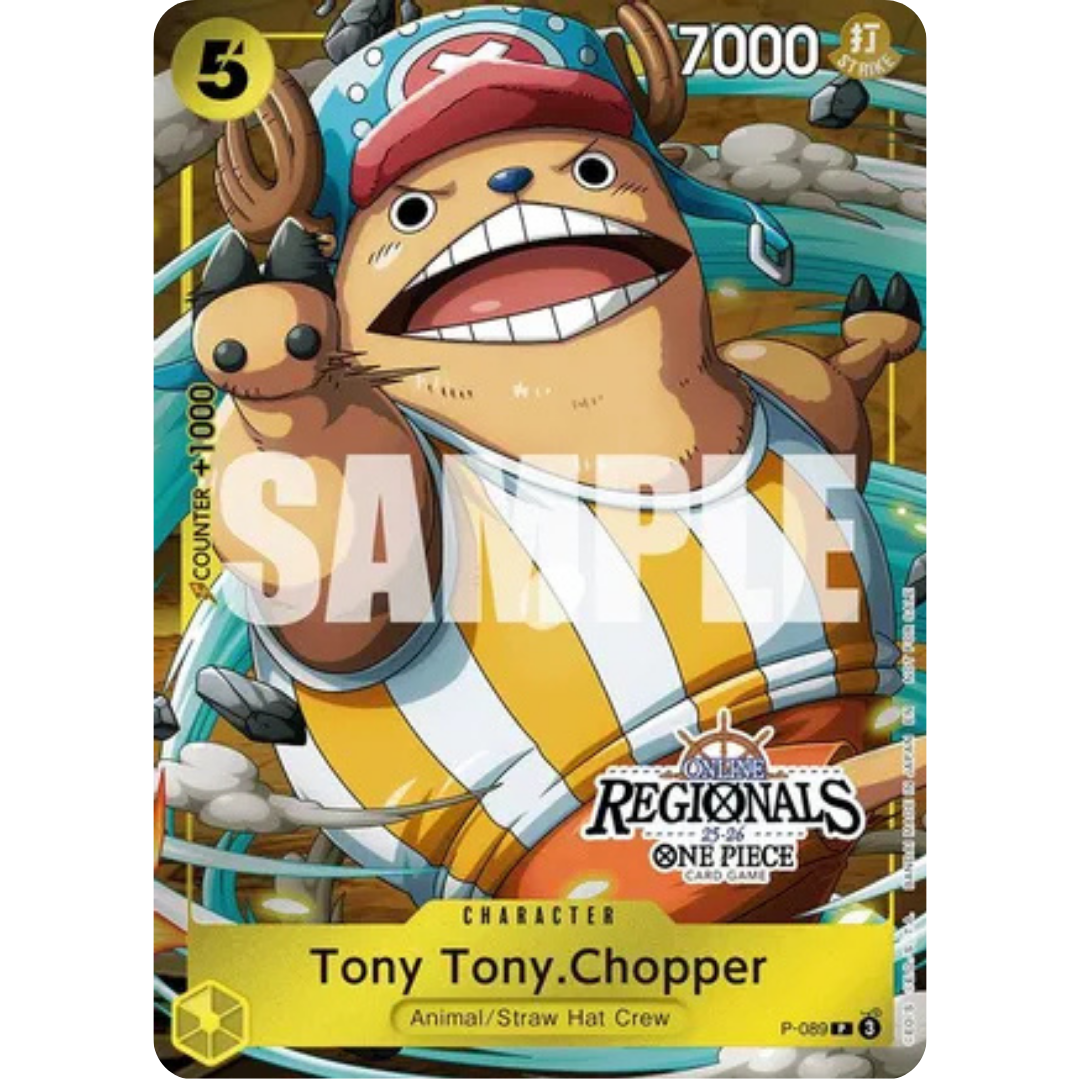 Tony Tony.Chopper (Online Regional Participation Pack 2025 Vol.2) (P-089) - One Piece Promotion Cards Foil