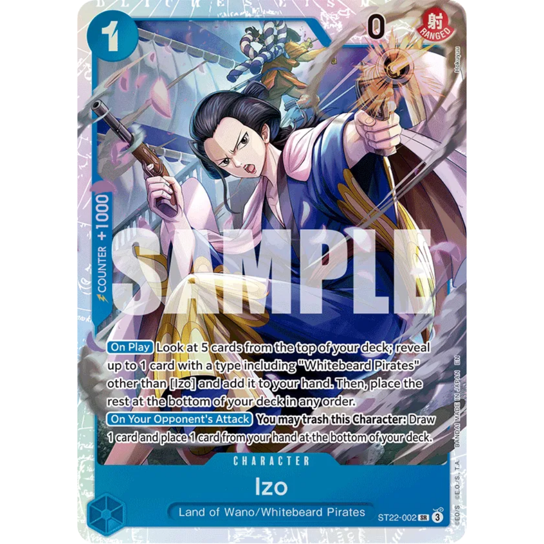 Izo (ST22-002) - Starter Deck 22: Ace & Newgate Foil