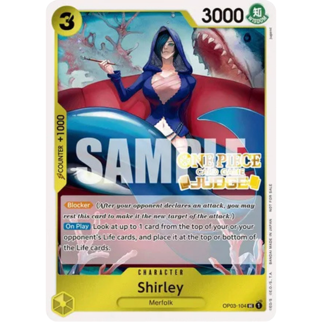Shirley (Judge Pack Vol. 3) (OP03-104) - One Piece Promotion Cards Foil