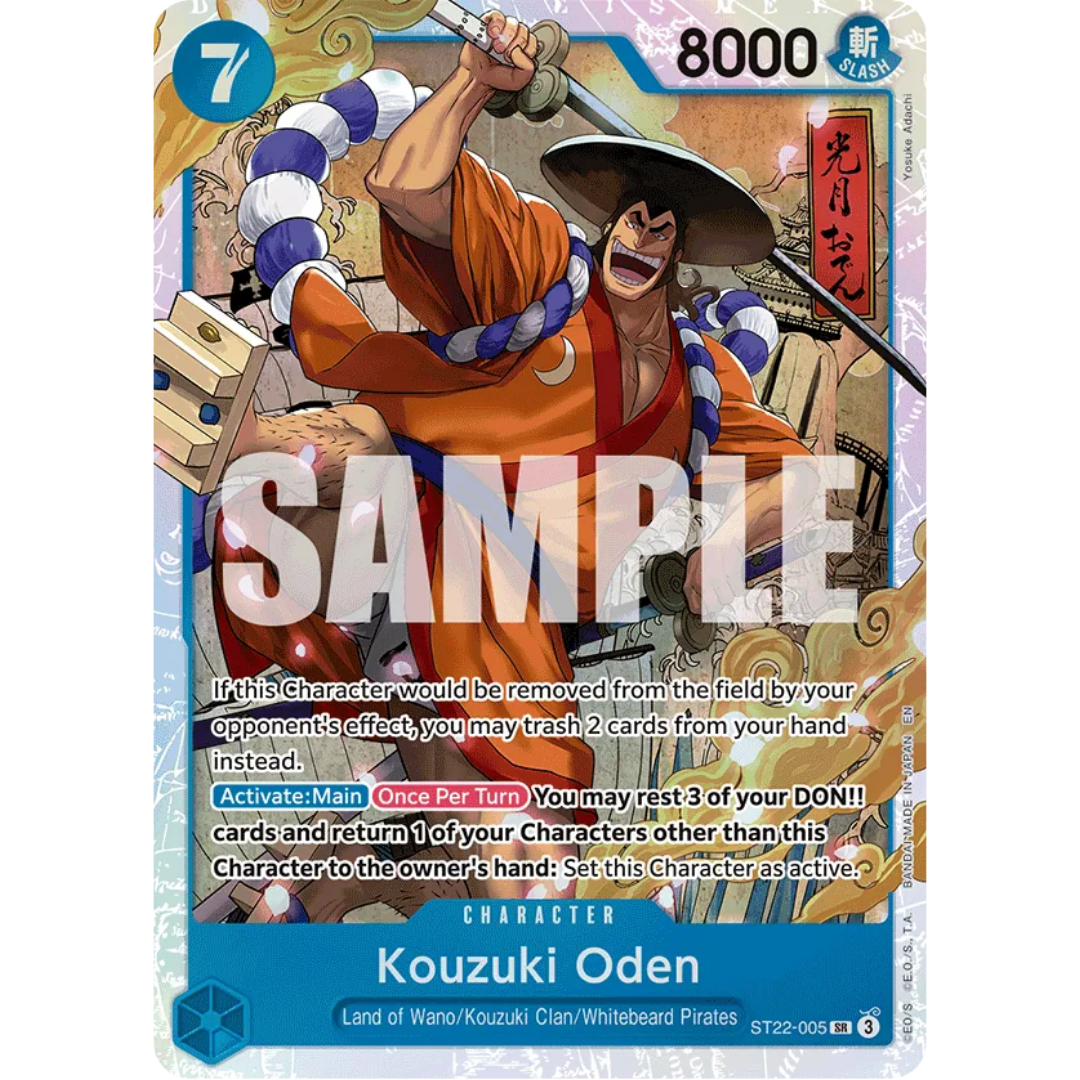 Kouzuki Oden (ST22-005) - Starter Deck 22: Ace & Newgate Foil