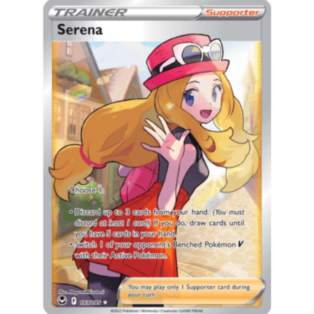 Serena (Full Art) 193 - Holofoil SWSH12 Silver Tempest - Ultra Rare
