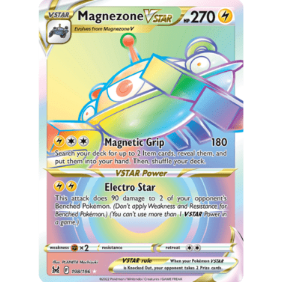 Magnezone VSTAR (Secret) 198 - Holofoil SWSH11 Lost Origin - Secret Rare