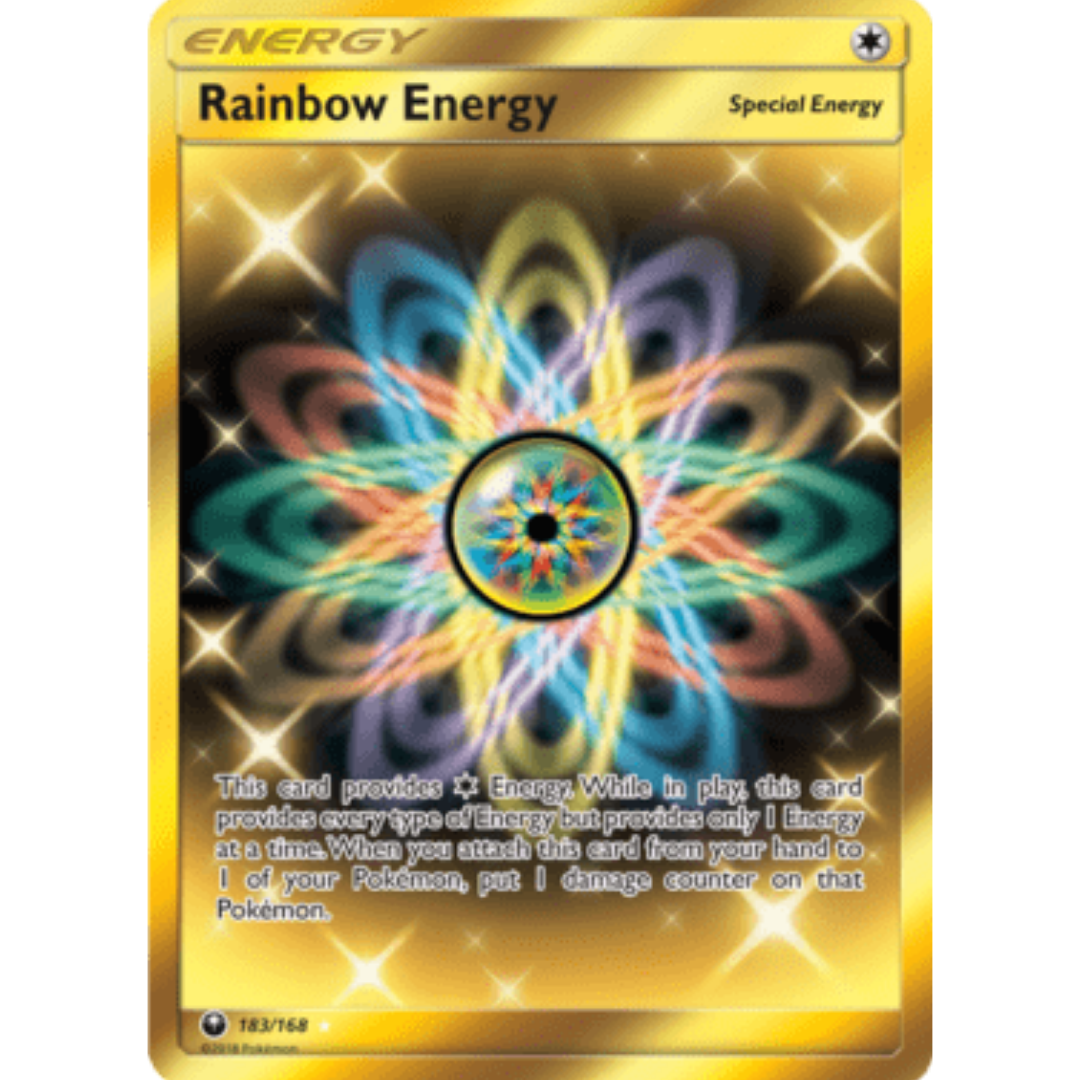 Rainbow Energy (Secret) - Holofoil SM Celestial Storm - Secret Rare
