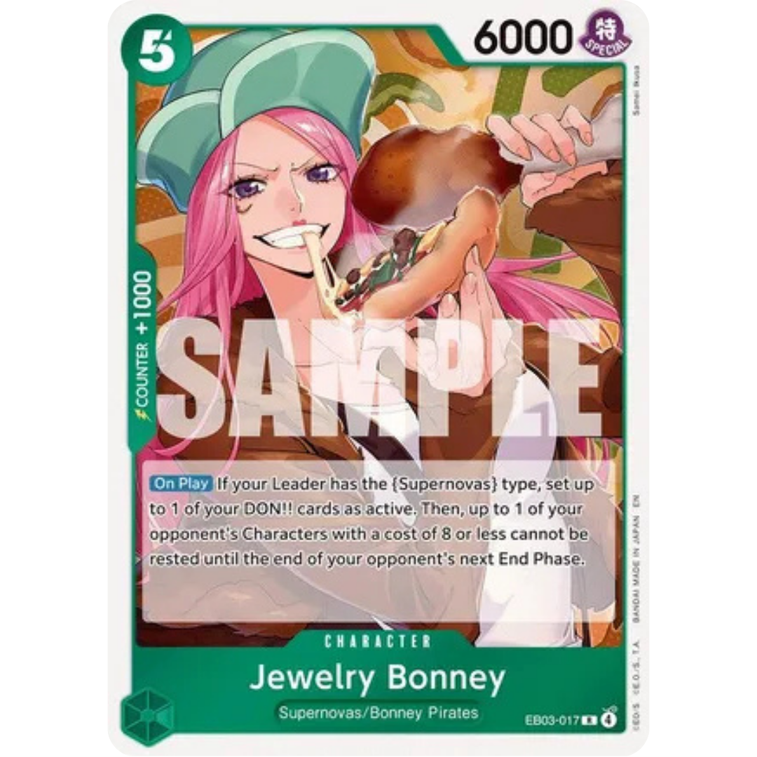 Jewelry Bonney (EB03-017) - Extra Booster: One Piece Heroines Edition Foil