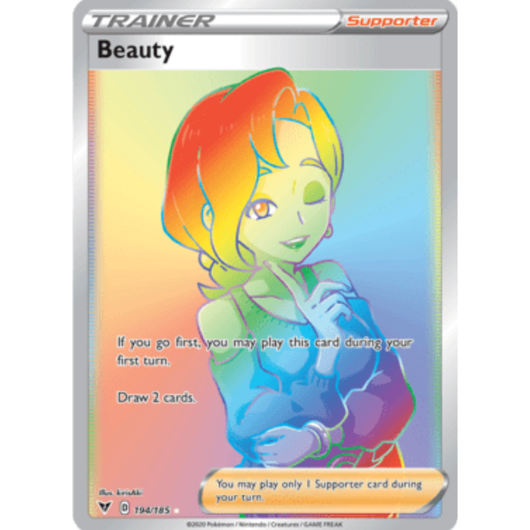 Beauty (Secret) 194 - Holofoil SWSH04 Vivid Voltage - Secret Rare