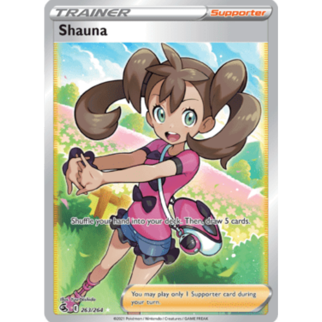 Shauna (Full Art) 263 - Holofoil SWSH08 Fusion Strike - Ultra Rare