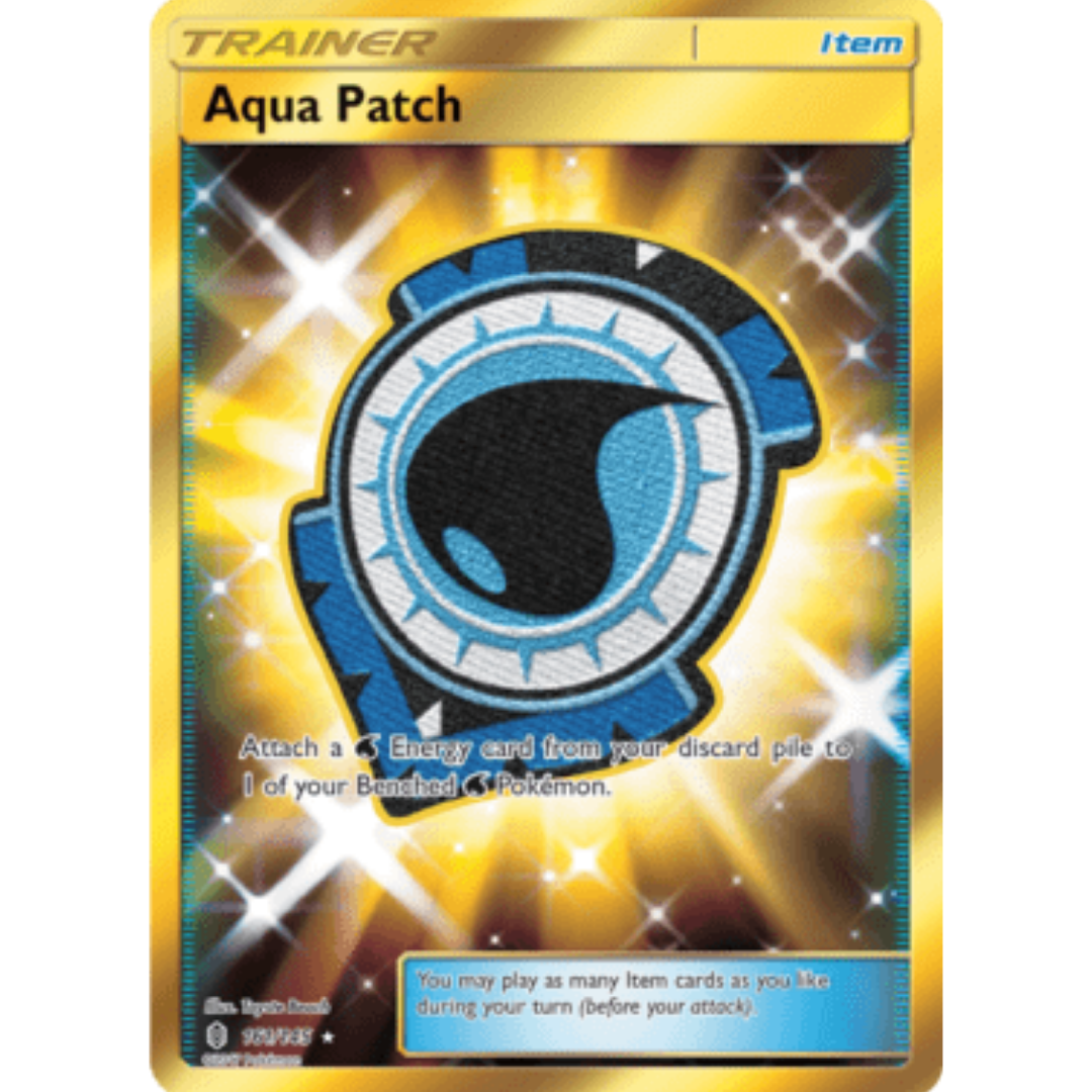 Aqua Patch (Secret) - Holofoil SM Guardians Rising - Secret Rare