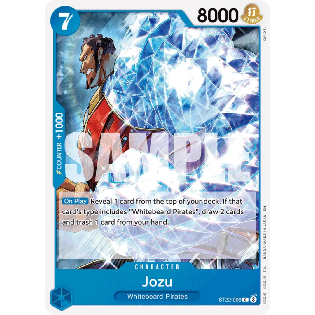 Jozu (ST22-006) - Starter Deck 22: Ace & Newgate