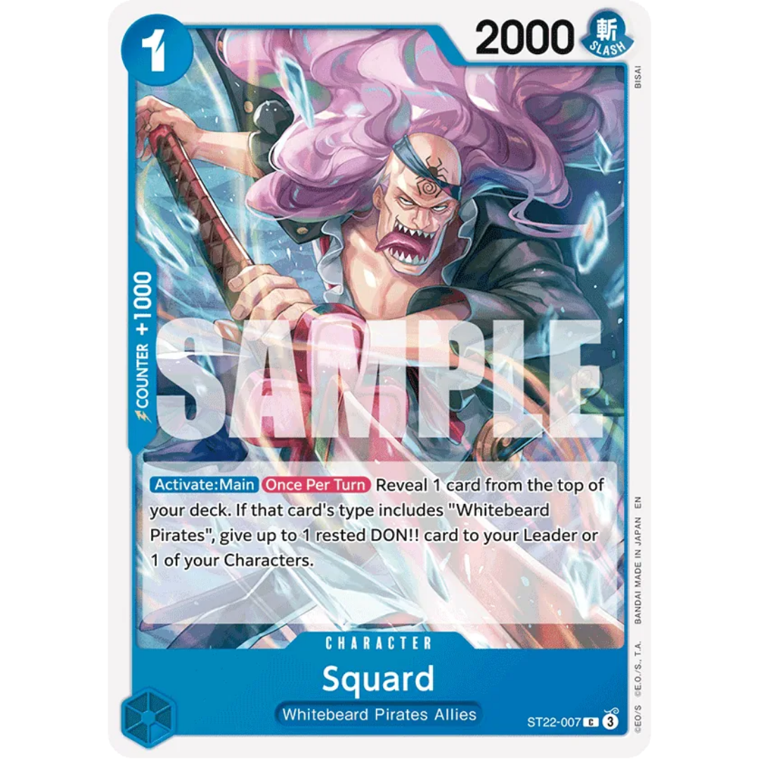 Squard (ST22-007) - Starter Deck 22: Ace & Newgate