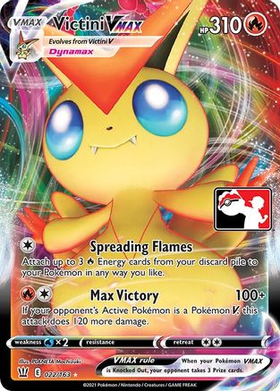 Victini VMAX - Holofoil Prize Pack Series Cards - Ultra Rare