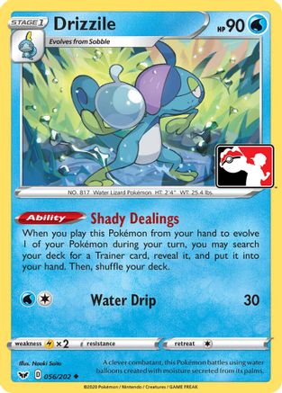 Drizzile 056 - Holofoil Prize Pack Series Cards - Uncommon