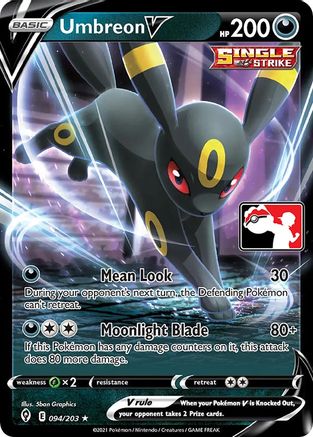 Umbreon V - Holofoil Prize Pack Series Cards - Ultra Rare