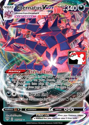 Eternatus VMAX - Holofoil Prize Pack Series Cards - Ultra Rare