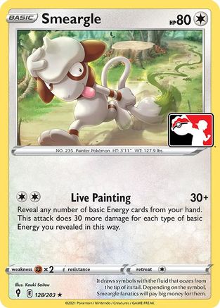 Smeargle Prize Pack Series Cards - Rare