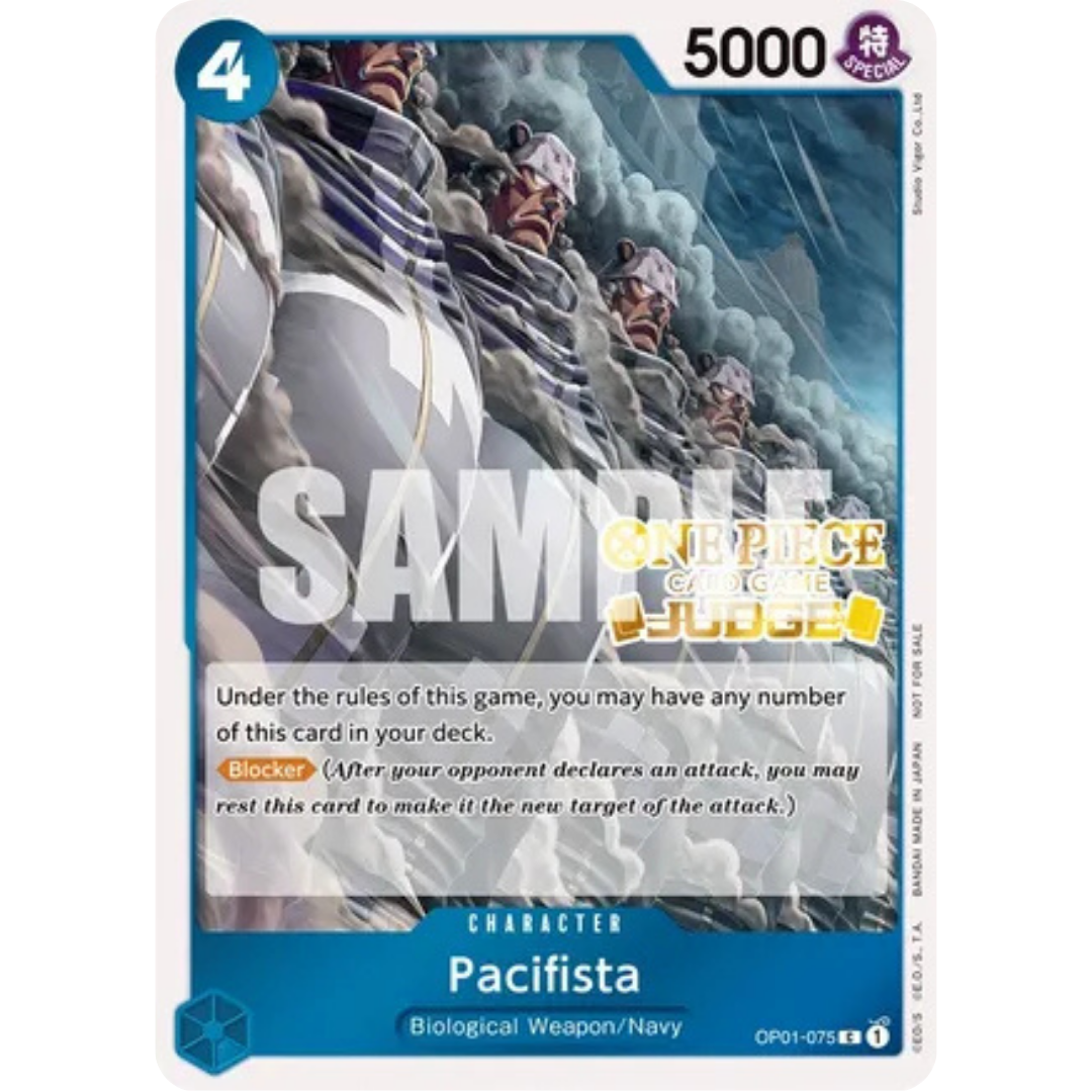 Pacifista (Judge Pack Vol. 3) (OP01-075) - One Piece Promotion Cards Foil