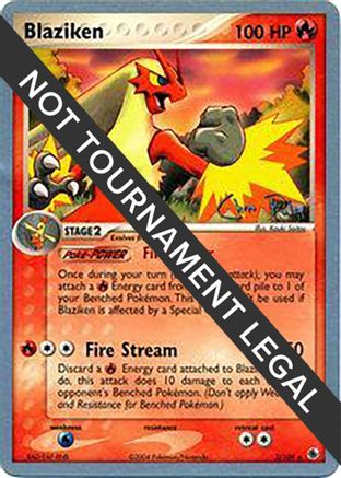 Blaziken - 2004 (Chris Fulop) 003 World Championship Decks - Holo Rare