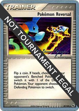 Pokemon Reversal - 2004 (Kevin Nguyen) 087 World Championship Decks - Uncommon