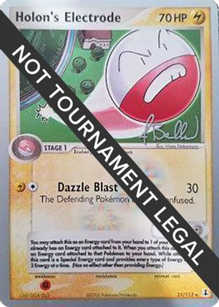 Holon's Electrode - 2006 (Jimmy Ballard) 021 World Championship Decks - Rare