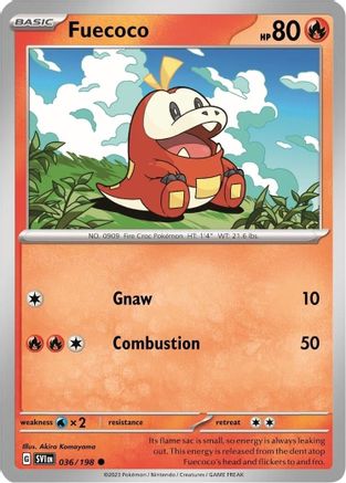 Fuecoco 036/198 - Holofoil Miscellaneous Cards & Products - Promo