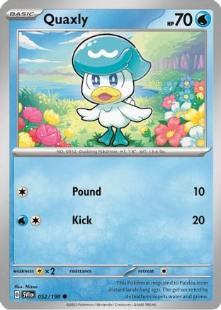 Quaxly 052/198 - Holofoil Miscellaneous Cards & Products - Promo