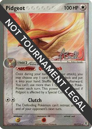 Pidgeot - 2006 (Jimmy Ballard) 010 World Championship Decks - Rare