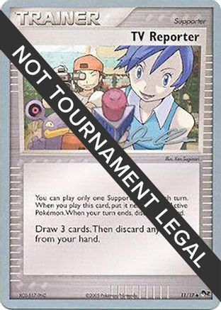 TV Reporter - 2006 (Jason Klaczynski) 011 World Championship Decks - Uncommon