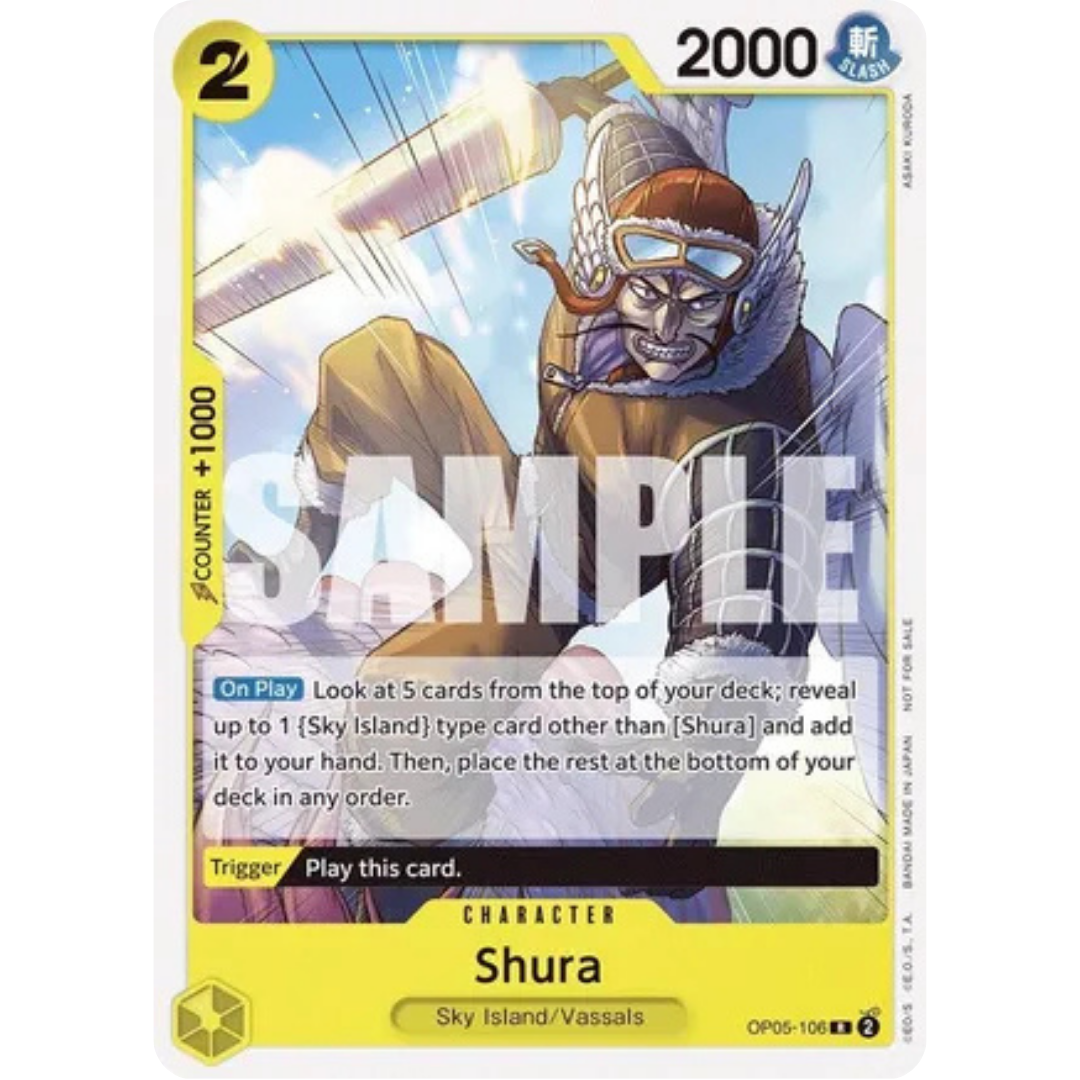 Shura (Tournament Pack Vol. 7) (OP05-106) - One Piece Promotion Cards