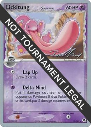 Lickitung (Delta Species) - 2007 (Tom Roos) 019 World Championship Decks - Rare