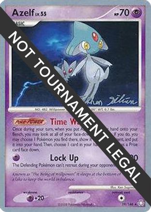 Azelf - 2009 (Stephen Silvestro) 019 World Championship Decks - Rare