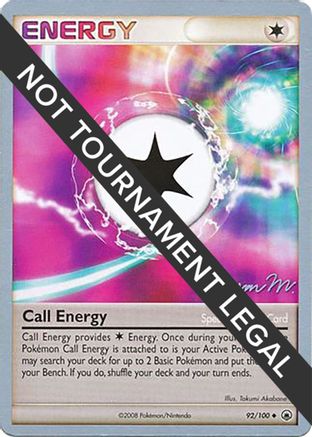 Call Energy - 2009 (Jason Martinez) 092 World Championship Decks - Uncommon
