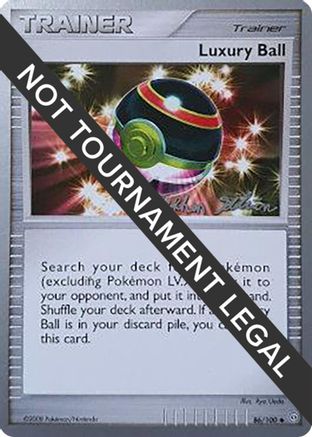 Luxury Ball - 2009 (Stephen Silvestro) 086 World Championship Decks - Uncommon