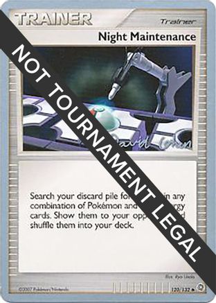 Night Maintenance - 2009 (David Cohen) 120 World Championship Decks - Uncommon