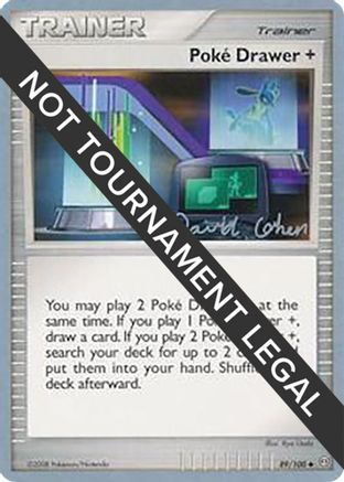 Poke Drawer + - 2009 (David Cohen) 089 World Championship Decks - Uncommon