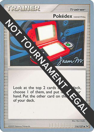 Pokedex (HANDY910is) - 2009 (Jason Martinez) 114 World Championship Decks - Uncommon
