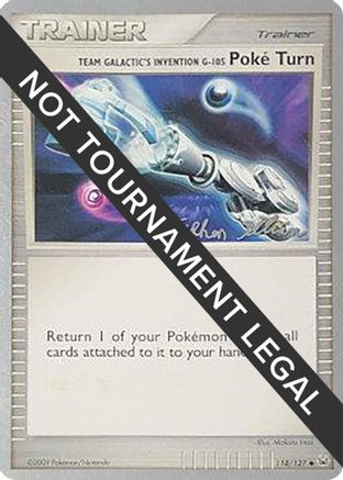 Team Galactic's Invention G-105 Poke Turn - 2009 (Stephen Silvestro) 118 World Championship Decks - Uncommon
