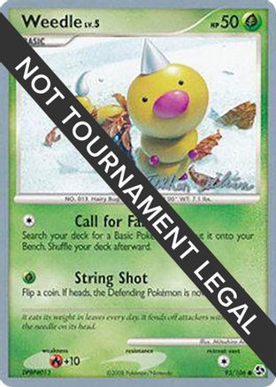 Weedle - 2009 (Stephen Silvestro) 093 World Championship Decks - Common